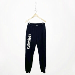 GOOD AMERICAN ZODIAC BOYFRIEND SWEATPANTS gemini womens size 2 medium 6-8